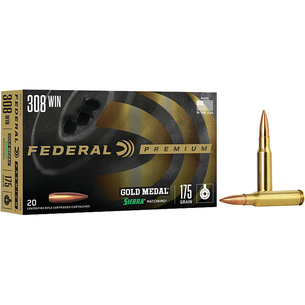 FEDERAL GOLD MEDAL 308 WIN