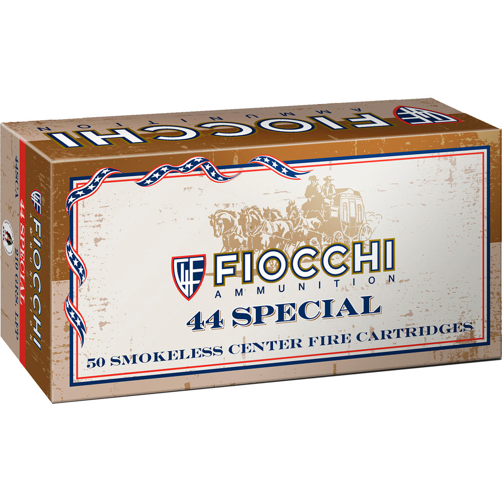 Fiocchi Cowboy Action Centerfire Rifle Ammo 44 Spl. 210 gr. LFP 50 rd.