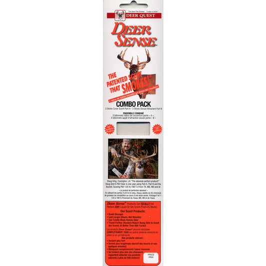 Deer Quest Deer Sense Combo Combo Cover Scent/Sexual 6 pk.