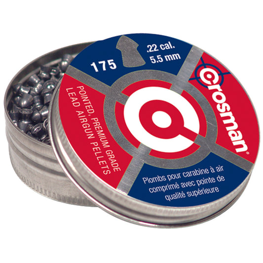 Crosman Pointed Pellets .22 cal. 175 pk.