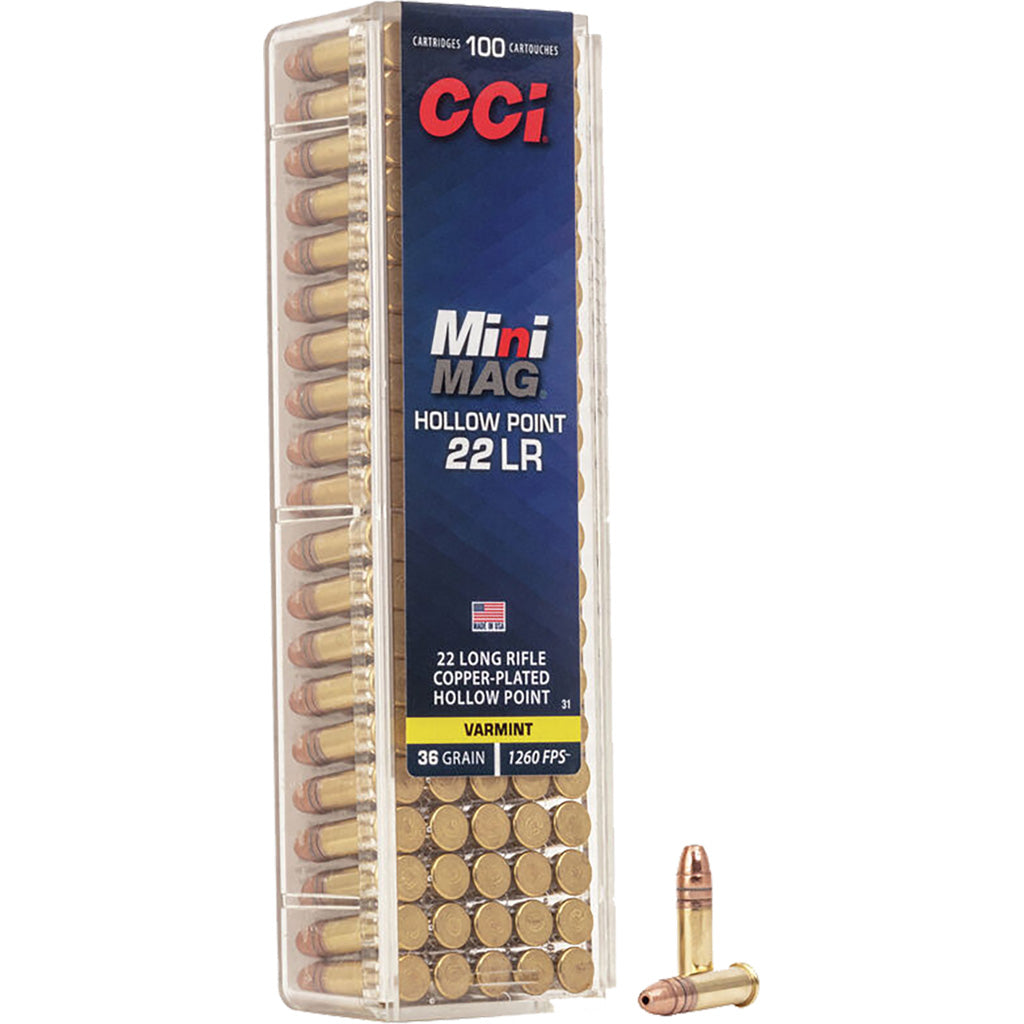 CCI MINI-MAG 22LR 36GR LEAD-HP