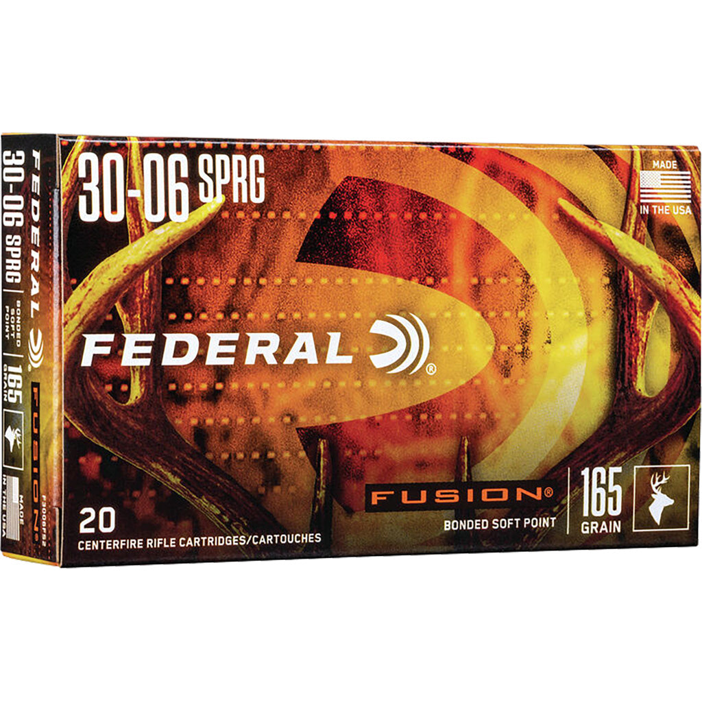FEDERAL FUSION 30-06 165GR