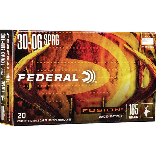 FEDERAL FUSION 30-06 165GR