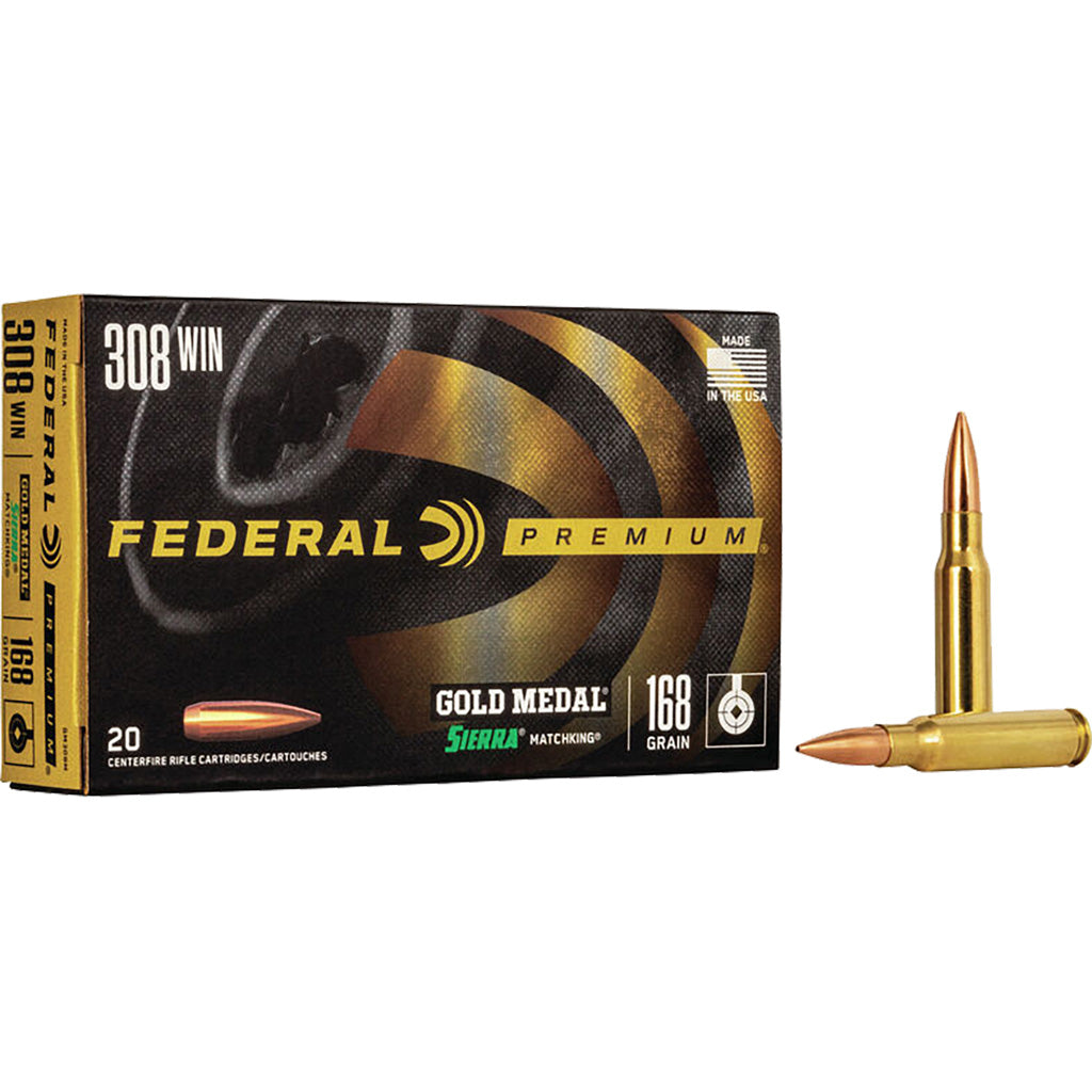 FEDERAL GOLD MEDAL 308 WIN