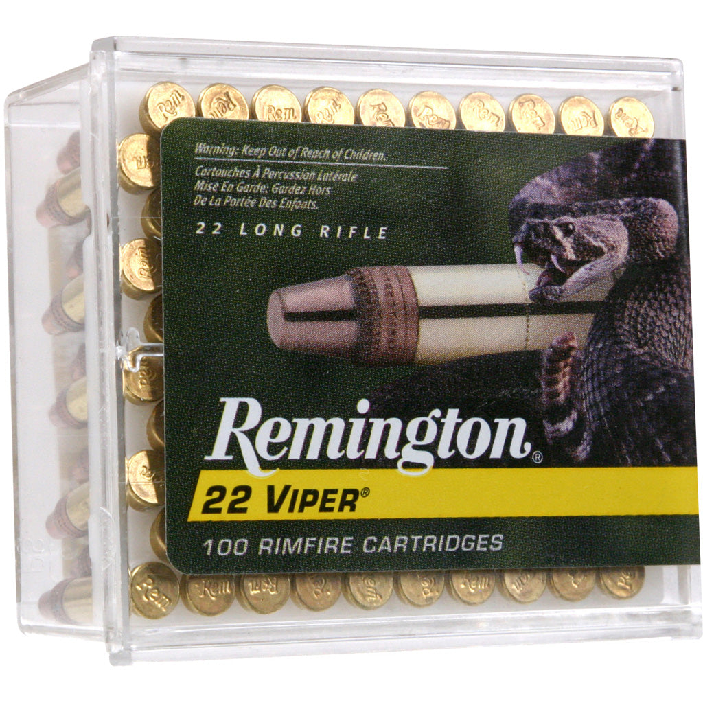 Remington Viper Rimfire Ammo 22 LR. 36 gr. TCSB 100 rd.