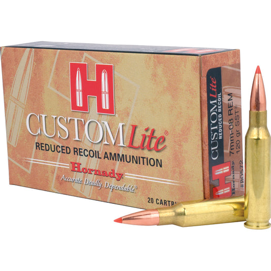 HORNADY CUSTOM LITE 7MM-08 REM