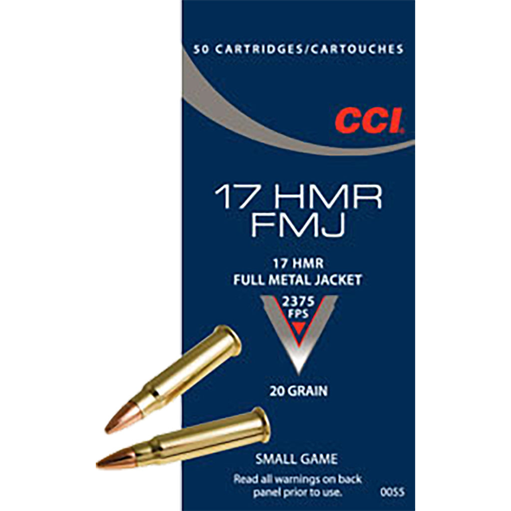 CCI 17HMR 20GR FMJ 2375FPS