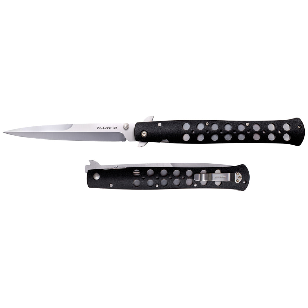 Cold Steel Ti-Lite Folding Knife Black 6 in.