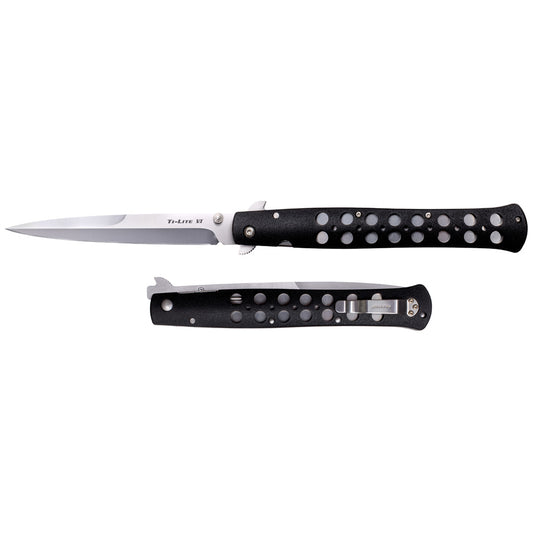 Cold Steel Ti-Lite Folding Knife Black 6 in.