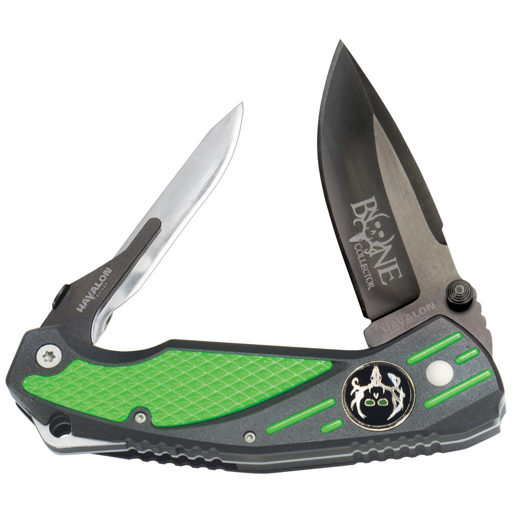Havalon Bone Collector Rebel Knife Green