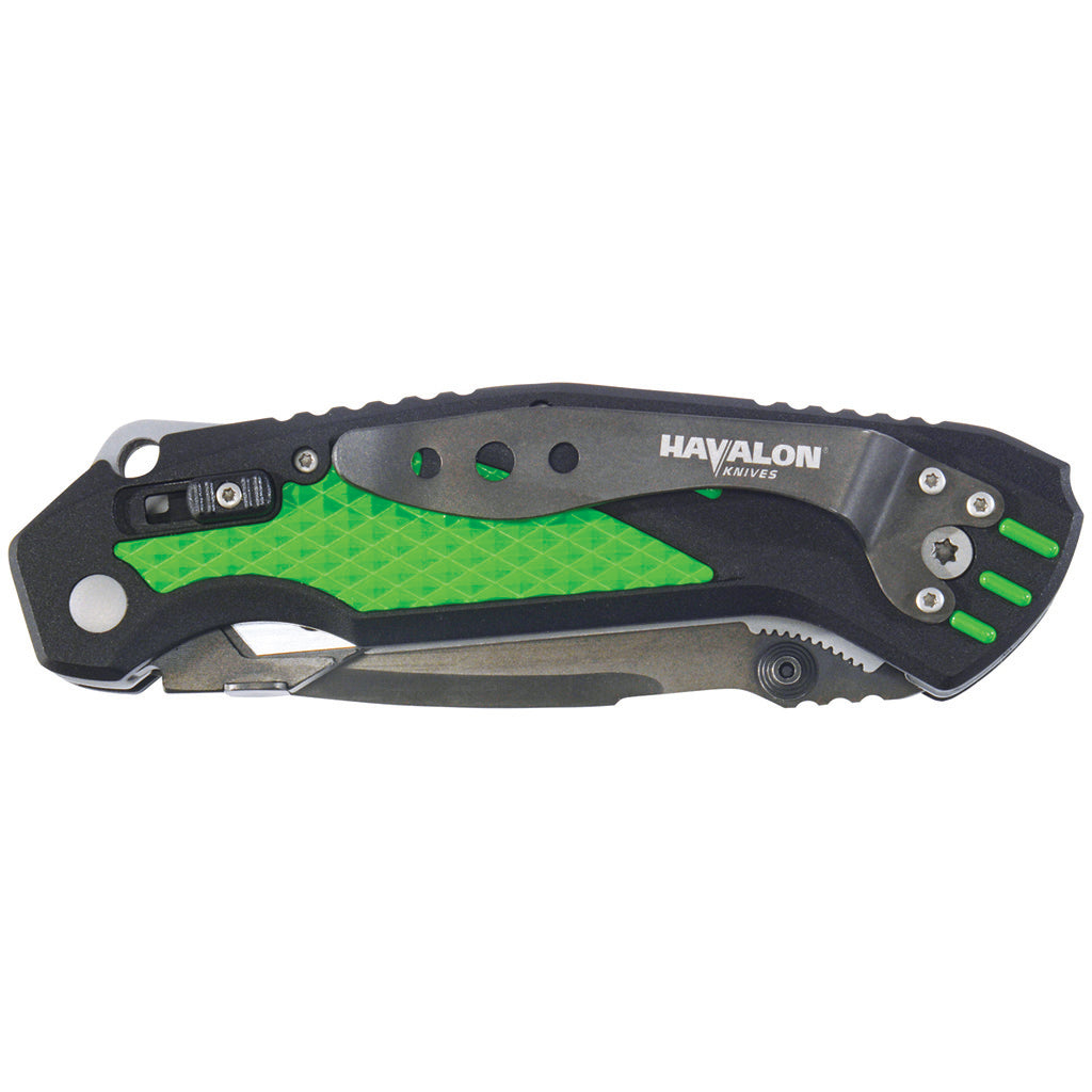 Havalon Bone Collector Rebel Knife Green