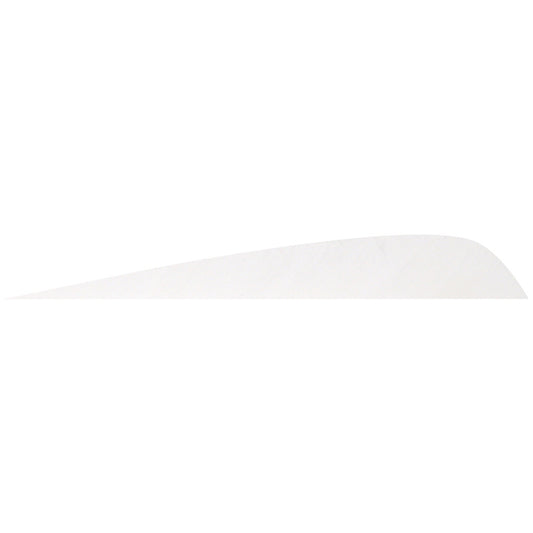 Gateway Parabolic Feathers White 5 in. RW 12 pk.