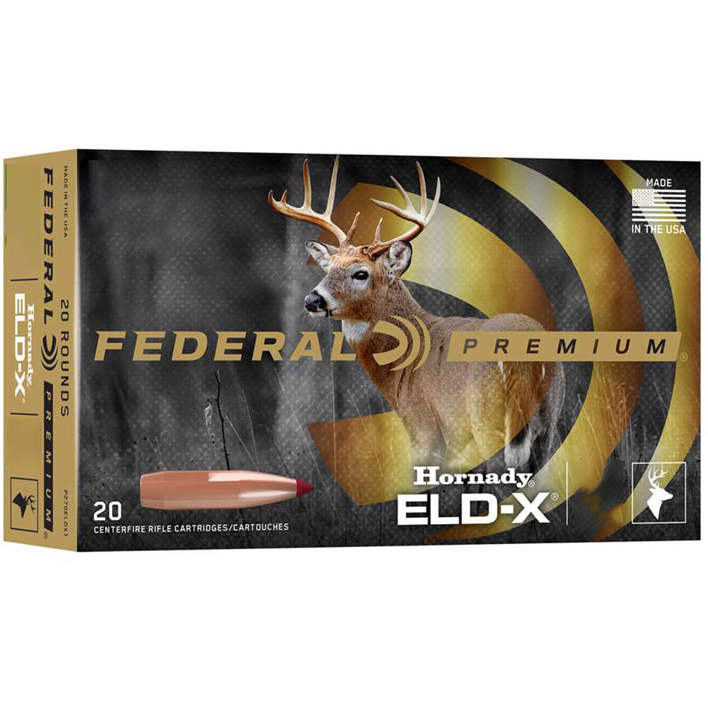 Federal Premium Rifle Ammo 3006 Sprg. 178 gr. ELDX 20 rd.