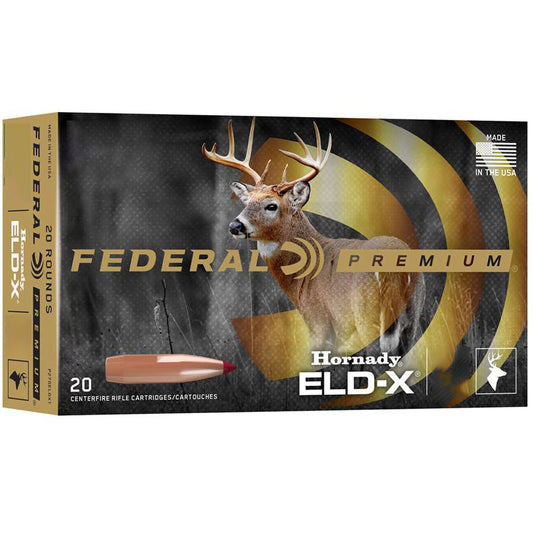 Federal Premium Rifle Ammo 3006 Sprg. 178 gr. ELDX 20 rd.