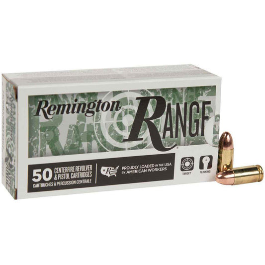 Remington Range Handgun Ammo 40 S&W 180 gr. FMJ 50 rd.