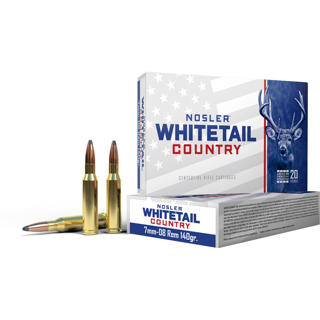 NOSLER WHITETAIL 7MM-08 REM
