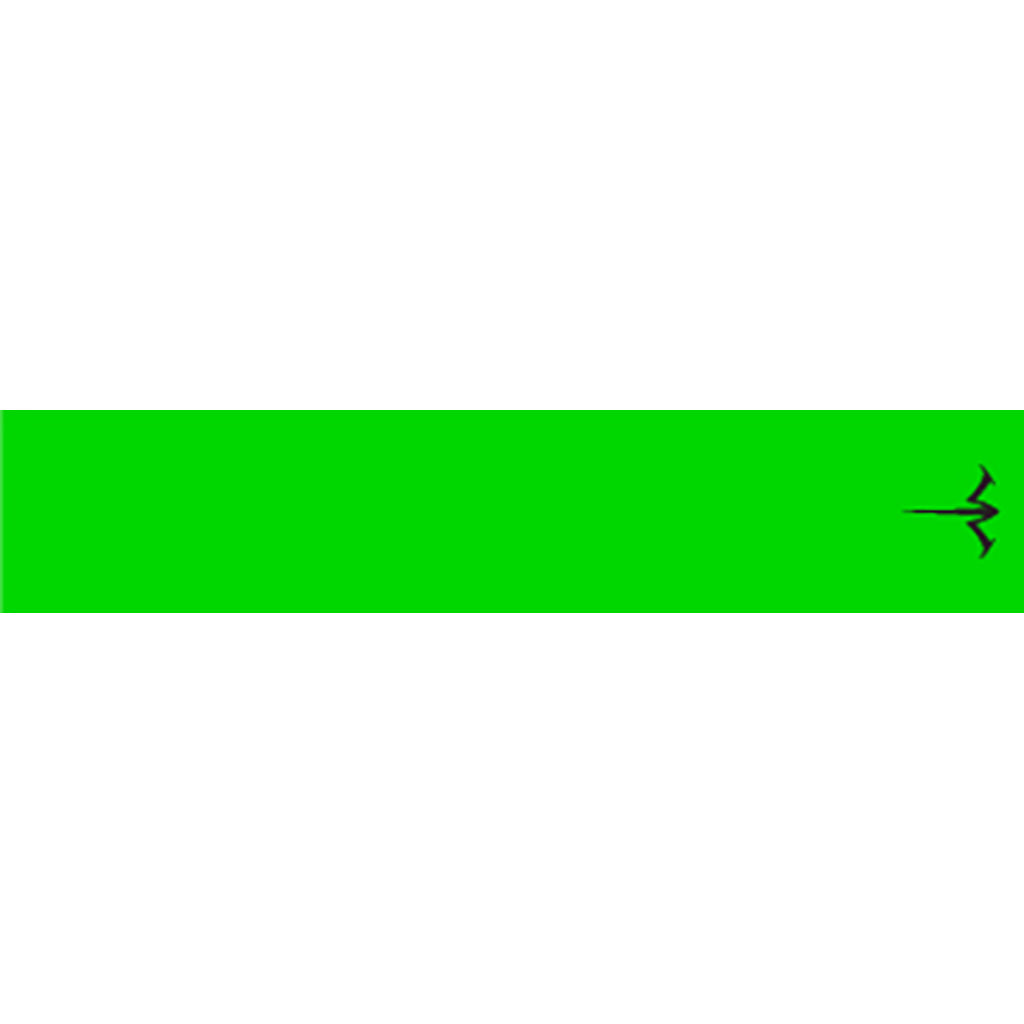 White Water Archery Solid Arrow Wraps Flo Green 5 in. x 1.125 in. 15 pk.