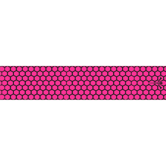 White Water Archery Honeycomb Fade Arrow Wraps Open Hot Pink 5 in. x 1.125 in. 15 pk.