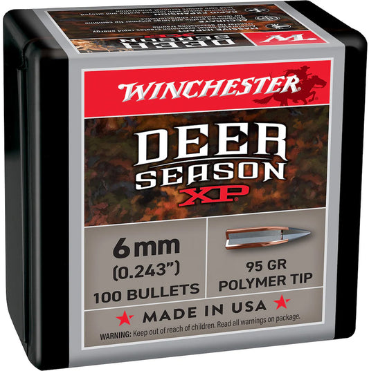 Winchester Deer Season Bullet 6mm 95 gr. XP 100 bx.