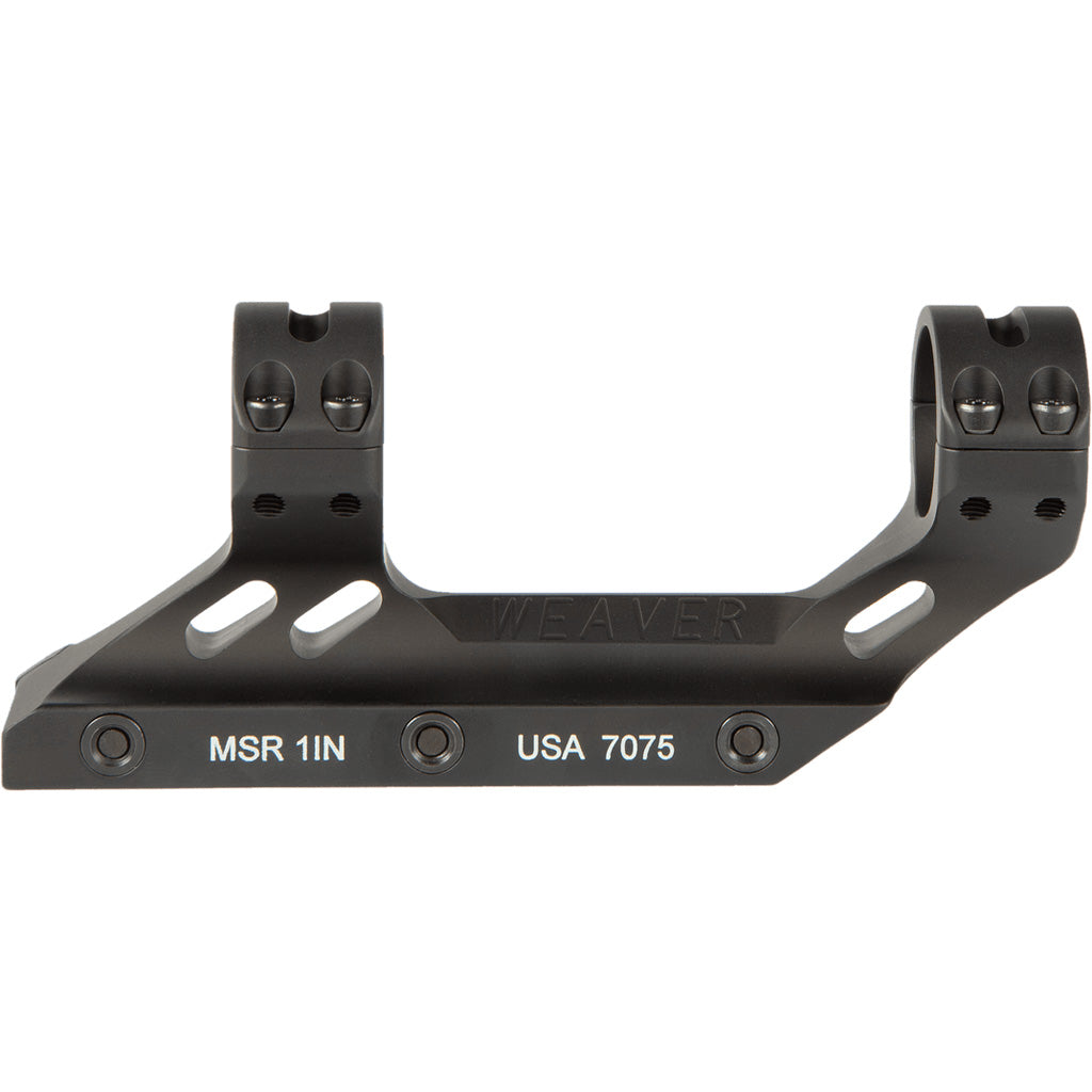 Weaver Tactical Picatinny MSR Mount Matte Black 1"