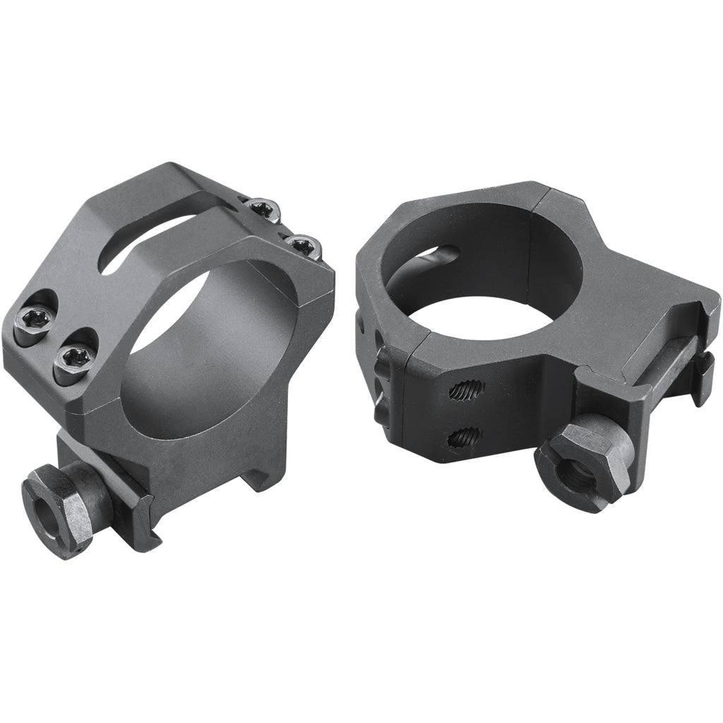 Weaver Tactical 4Hole Picatinny Ring Matte Black 30mm High Clamshell Pack
