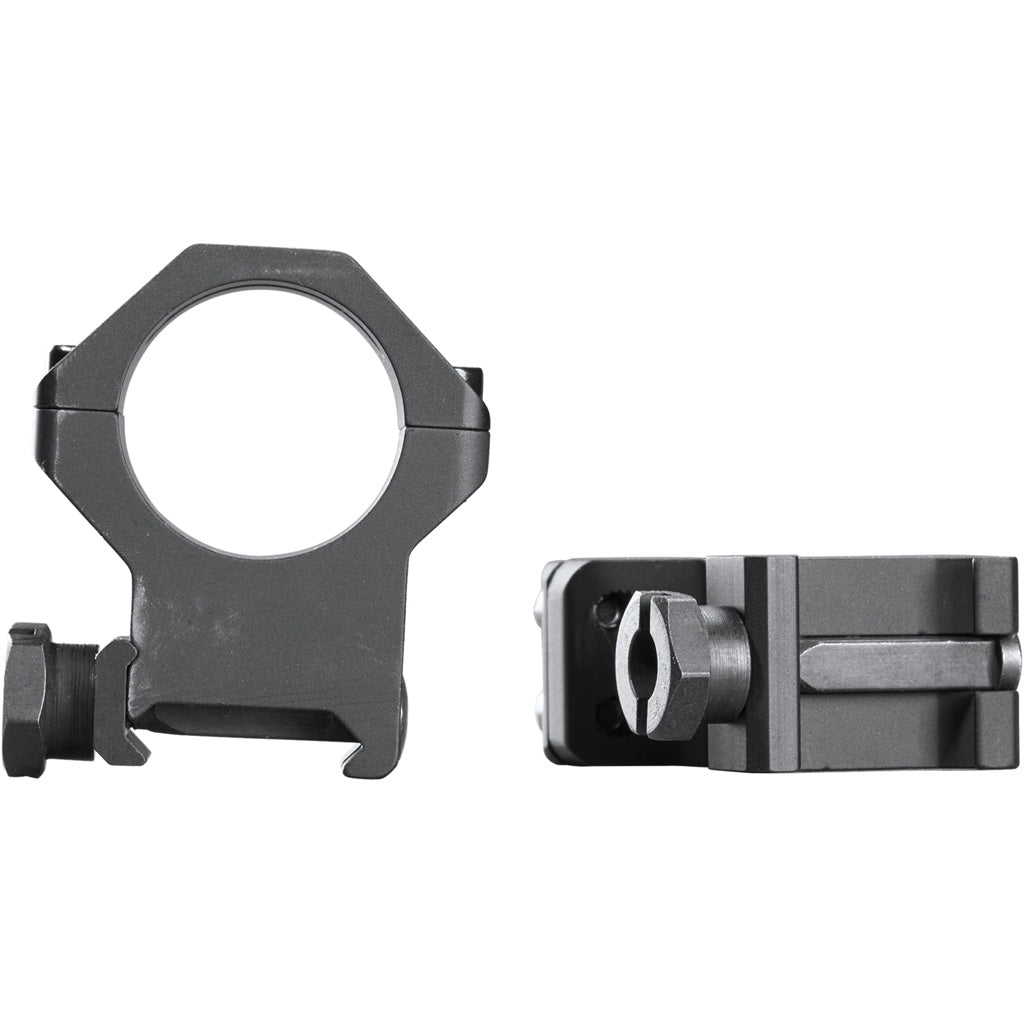 Weaver Tactical 4Hole Picatinny Ring Matte Black 1" XHigh Clamshell Pack