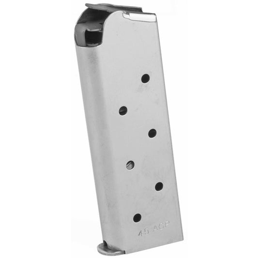 Colt 1911 Magazine 45 ACP 7 rd. Officer/Defender Stainless
