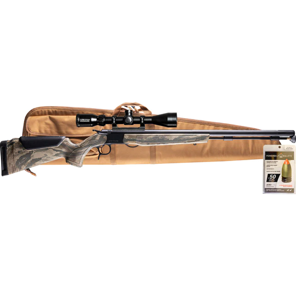 CVA Optima V3 Muzzleloader Package 50 Cal 26 in. Nitride/Realtree Legacy w/ Scope