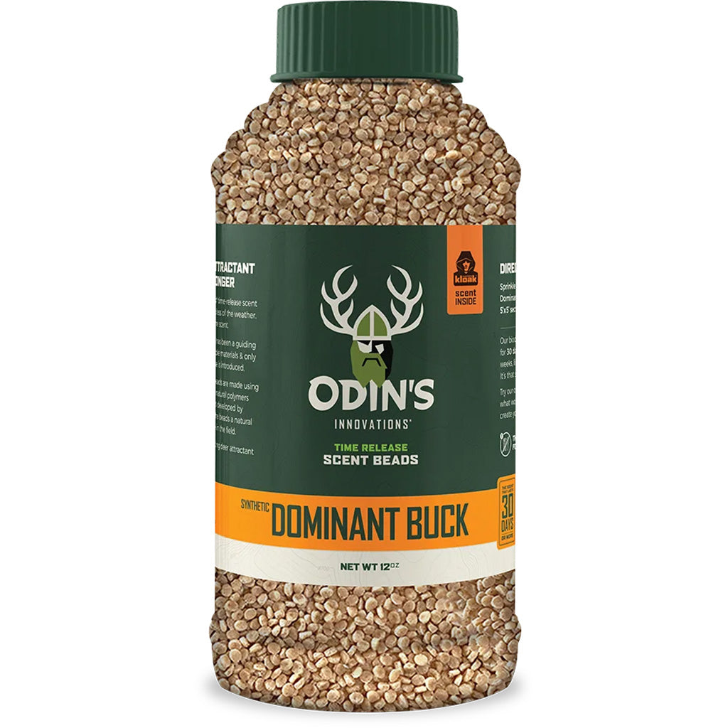 Odin's Innovations Dominant Buck Scented Beads 12oz Bottle