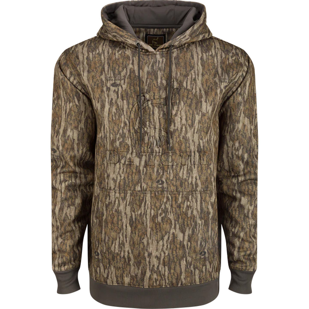 Drake Ol' Tom Back Eddy Hoodie MO Bottomland Large
