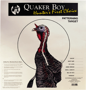 QUAKER BOY PAPER TARGET TURKEY