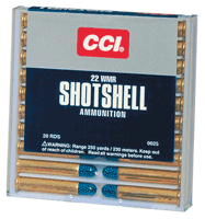 CCI SHOTSHELL 22WMR 52GR #12