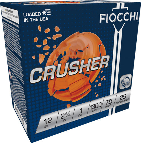 FIOCCHI CRUSHER 12GA 2.75" 1OZ