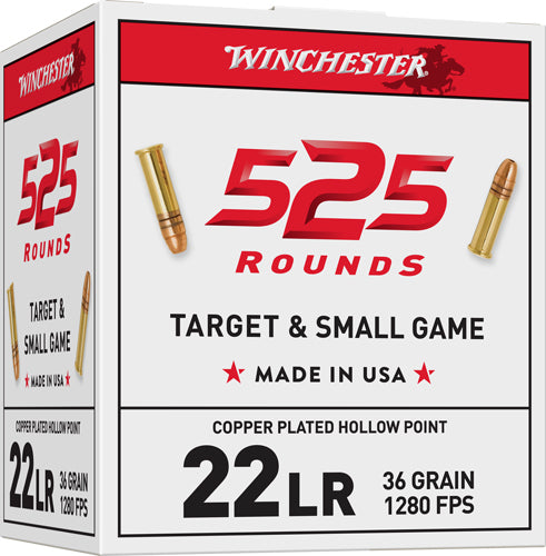 WINCHESTER 22LR 36GR PLATED HP
