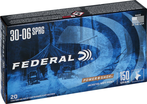 FEDERAL POWER-SHOK 30-06 150GR