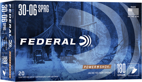 FEDERAL POWER-SHOK 30-06 180GR