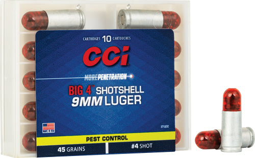 CCI SHOTSHELL 9MM LUGER 53GR
