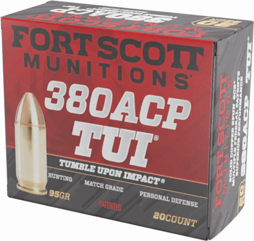FORT SCOTT 380 ACP 95GR TUI
