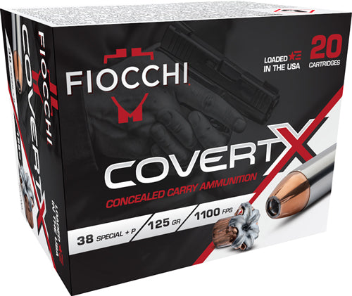 FIOCCHI 38 SPECIAL 125GR JHP