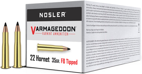 NOSLER VARMAGEDDON 22 HORNET