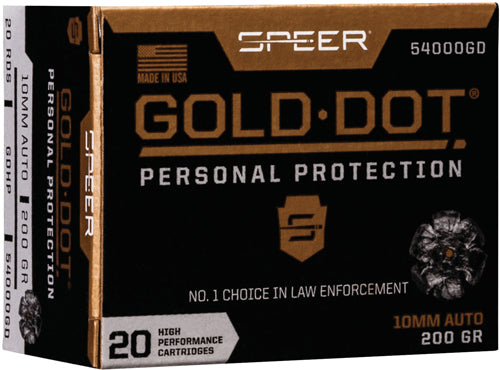 SPEER GOLD DOT 10MM 200GR
