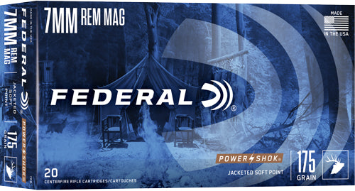 FEDERAL POWER-SHOK 7MM REM MAG