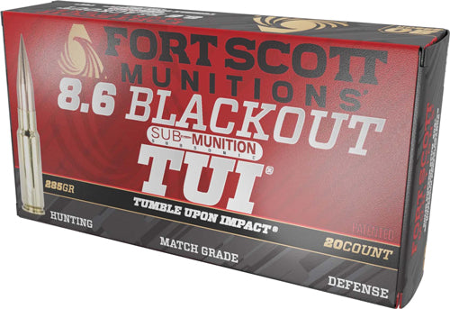 FORT SCOTT 8.6 BLACKOUT 285GR
