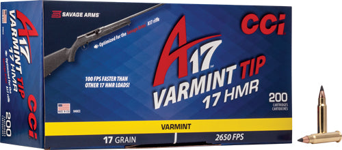 CCI A17 VARMINT TIP 17HMR 17GR