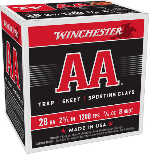WINCHESTER AA 28GA 2.75" 3/4OZ