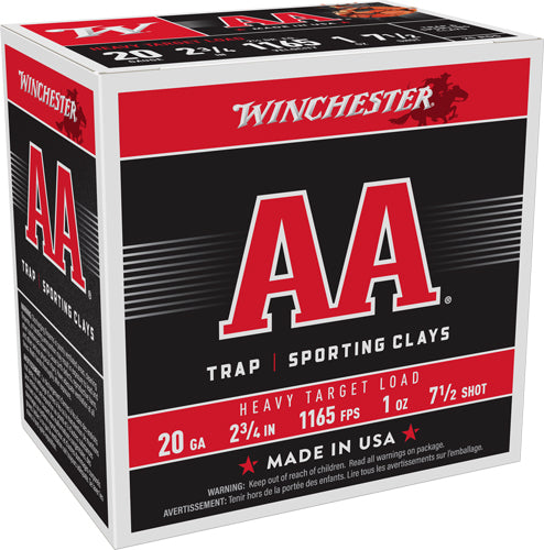 WINCHESTER AA 20GA 2.75" 1OZ