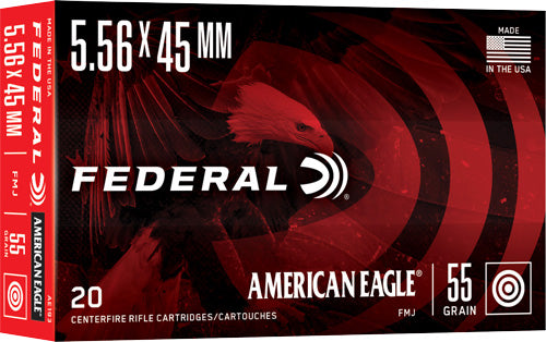 FEDERAL AE 5.56X45 55GR FMJ-BT