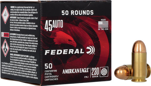FEDERAL AE 45 ACP 230GR FMJ