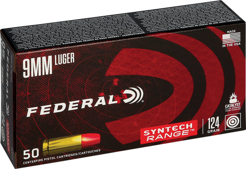 FEDERAL AE 9MM LUGER 124GR