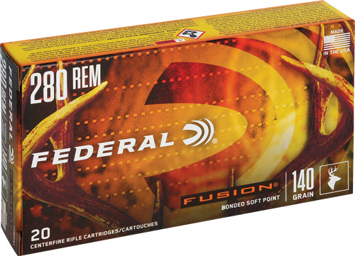 FEDERAL FUSION 280 REM 140GR